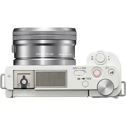 Бездзеркальний фотоапарат Sony ZV-E10 Kit 16-50mm f3.5-5.6 OSS White (ILCZVE10LW.CEC) [111146] - мініатюра 11