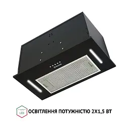Витяжка повновбудована PERFELLI BI 5653 BL 1000 LED - мініатюра 6