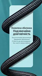 Сетевой кабель Ethernet UGREEN NW150 10 м патч-корд RJ45 штекер на обоих концах Cat7 до 10 Гбит/с экранирование F/FTP жилы из чистой меди в хлопковой оплётке 600 МГц чёрный (30791) - миниатюра 6