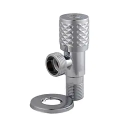 Кран кутовий Q Professional Exlusive кераміка 1/2″X3/4″ 898 chrome (1шт.)