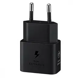 Зарядний пристрій Samsung 25W PD Power Adapter Black (w/o cable) (EP-T2510NBE) - мініатюра 3