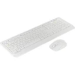 Комплект (клавіатура + миша) A4Tech Fstyler FG1012 White [114628] - мініатюра 8