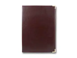 Папка BRISK-OFFICE вітальна А4 Sarif бордовий 230х320 ППВ-5