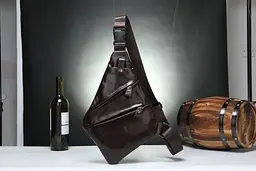 Сумка через плече 14998 Vintage коричневий - мініатюра 2