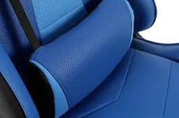 Геймерське крісло GT Racer чорне із синім (X-2317 Black/Dark Blue) - мініатюра 12