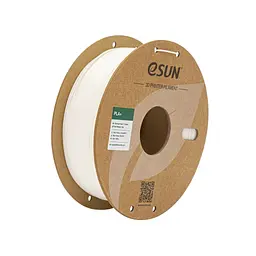 Пластик для 3D-принтера eSUN PLA+ P1.75 мм, 1 кг, white (PLA+P175W1)