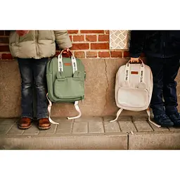 Рюкзак дитячий Childhome Mini Club canvas off white (CWKIDSCOW) - мініатюра 5