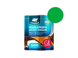 Емаль алкідна ПФ-115 КОРАБЕЛЬНА зелений 2.8кг