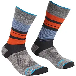 Термошкарпетки Ortovox All Mountain Mid Socks Warm Men 42-44 Сірий-Помаранчевий
