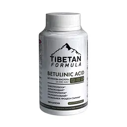 Бетулінова кислота Tibetan Formula 14000 мкг 100 капсул