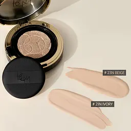Кушон Beauty of Majesty BOM Cover Flex Cushion #21N Ivory 15 г - мініатюра 9