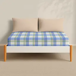 Набір простирадло на резинці фланель 200х220 OCEAN TARTAN COSAS (4822052503454) - мініатюра 6
