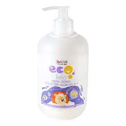 Гель-пінка для дітей EcoBaby, від 3 років, з екстрактом лаванди та олією мигдалю, 500 мл - мініатюра 2