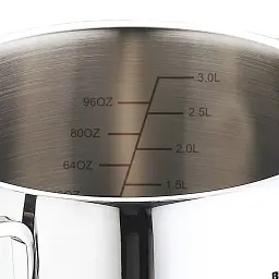 Набір каструль Bergner Classic 1,7 л / 2,3 л / 3,3 л 6 предметів (BG-6284) - мініатюра 4