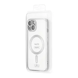 Чохол Ductil Metallic Edge with MagSafe (Protected Camera & Lens) iPhone 13 Silver - мініатюра 2