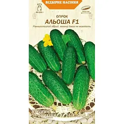 Насіння огірка Насіння України Альоша F1, 0.5 г (601900)