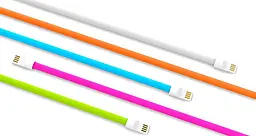 Кабель KingMi Colorful Cable USB to MicroUSB 2A 0.2m KSCDX11QM-GY Grey - мініатюра 3