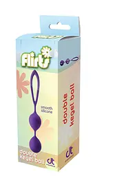 Вагінальні кульки Dream Toys Flirts Purple - мініатюра 2