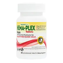 Хема-Плекс комплекс с железом Hema-Plex 30 tabs (баночка)