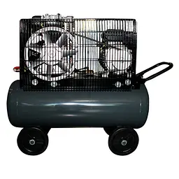 Компресор високого тиску ремінний GTM KCH2070A-50L (50 л, 300 л/хв, 2.2 кВт, 220-240 В) - мініатюра 2