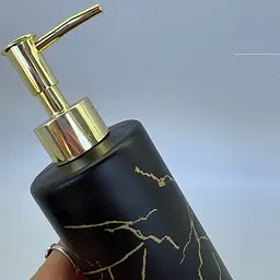 Дозатор для рідкого мила Black Marble R89573, 350 мл - мініатюра 3