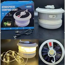 Кемпінговий ліхтар з сонячною батареєю RGB з 10м LED стрічкою XPRO BL YX669 (49888-YX669_286) - мініатюра 10