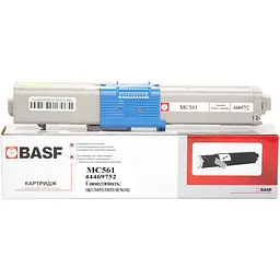 Картридж тон. BASF для OKI C510/511/530 аналог 44469752 Yellow ( 5000 сторінок) (BASF-KT-MC561Y) - мініатюра 1