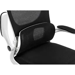Офісне крісло GT Racer X-5728, чорно-біле (X-5728 White/Black) - мініатюра 7
