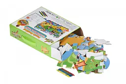 Пазл-розмальовка Same Toy Сонячний пляж, 50 елементів (2031Ut) - мініатюра 2