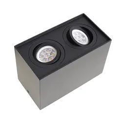Підсвічування тубус Brille AL-727/2 GU10 BK IP20 MR16 26-848 - мініатюра 6