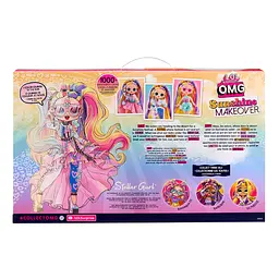Ігровий набір з лялькою L.O.L. Surprise O.M.G. Sunshine Makeover Великий Сюрприз (589464) - мініатюра 9