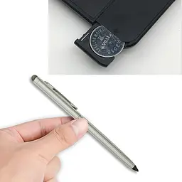Планшет для малювання LCD 10,1 дюймів with leather case Black - мініатюра 2