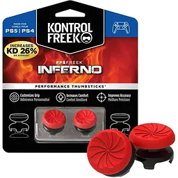 Накладки на стіки KontrolFreek: INFERNO 2-pack (PS4/PS5) (B01BCO8GLW) [47474] - мініатюра 1