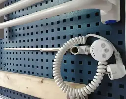 ТЕН для рушникосушки Terma MEG з електронним термостатом 600W Білий + трійник - мініатюра 3