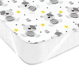 Непромокаемый наматрасник 70х120 GREY TEDDY BEAR COSAS (4822052070963)