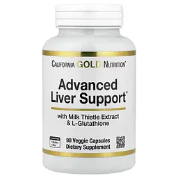 Поддержка печени и желчного Advanced Liver Support 90 капсул CGN vit0005146