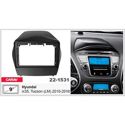 Перехідна рамка Hyundai ix35, Tucson Carav 22-1531 - мініатюра 5