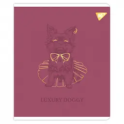 Набір зошитів для записів А5 Yes Luxure doggy 18 аркушів в клітку 10 шт. (767520) - мініатюра 2