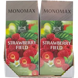 Чай зелений Monomax Strawberry Field в пакетиках 50 г (25 шт. х 1.5 г) - мініатюра 7