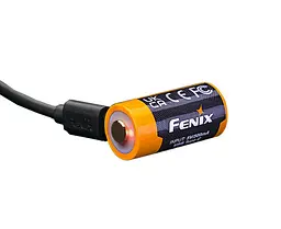 Акумулятор 16340 Fenix 800 mAh Li-ion зарядка Type-C (ARB-L16-800UP) - мініатюра 5