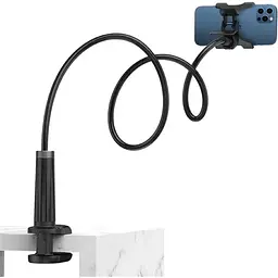 Підставка-тримач для телефону Ugreen LP113 Multifunction Phone Clip Stand з кріпленням чорний (80906)