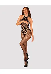 Сексуальний комбінезон Obsessive G332 S/M/L чорний - мініатюра 3