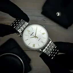 Чоловічий годинник Casio MTP-B110D-7A Сріблястий ( AT1141-0261 ) - мініатюра 3