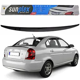 Спойлер багажника Лип Hyundai Accent Verna 2006-2013 SunPlex (SPO-2009102)