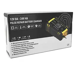 Зарядное устройство импульсное для аккумулятора ANHTCZYX ZYXJ30 12V/24V 4-8Ah (MF,WET,AGM,GEL) - мініатюра 9