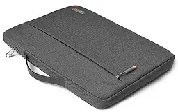 Чохол-сумка WiWU Pilot Sleeve для MacBook 15.6'' Grey (6973218938684) [57185] - мініатюра 5