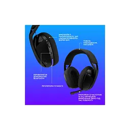 Навушники Logitech G321 Lightspeed Black (981-001563) - мініатюра 8