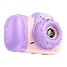Дитяча фотокамера DV201 Dual lens Pink Hoco teh0029818