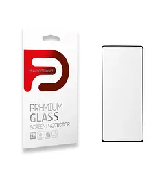 Захисне скло для Samsung Galaxy S10 Lite (G770), Full Glue, 2.5D, на весь екран, глянцеве, загартоване 9H, повне проклеювання по всій поверхні, з чорною рамкою, протиударне, ArmorStandart (ARM56897)