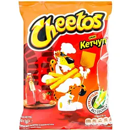 Снеки Cheetos кукурудзяні зі смаком кетчупу 90 г